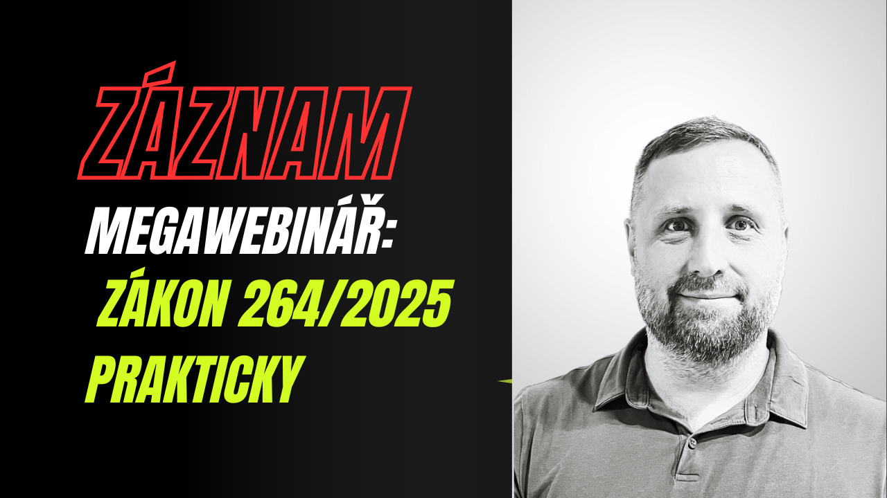 MEGAWEBINÁŘ: NIS2 & Zákon 264/2025 v&nbsp;praxi